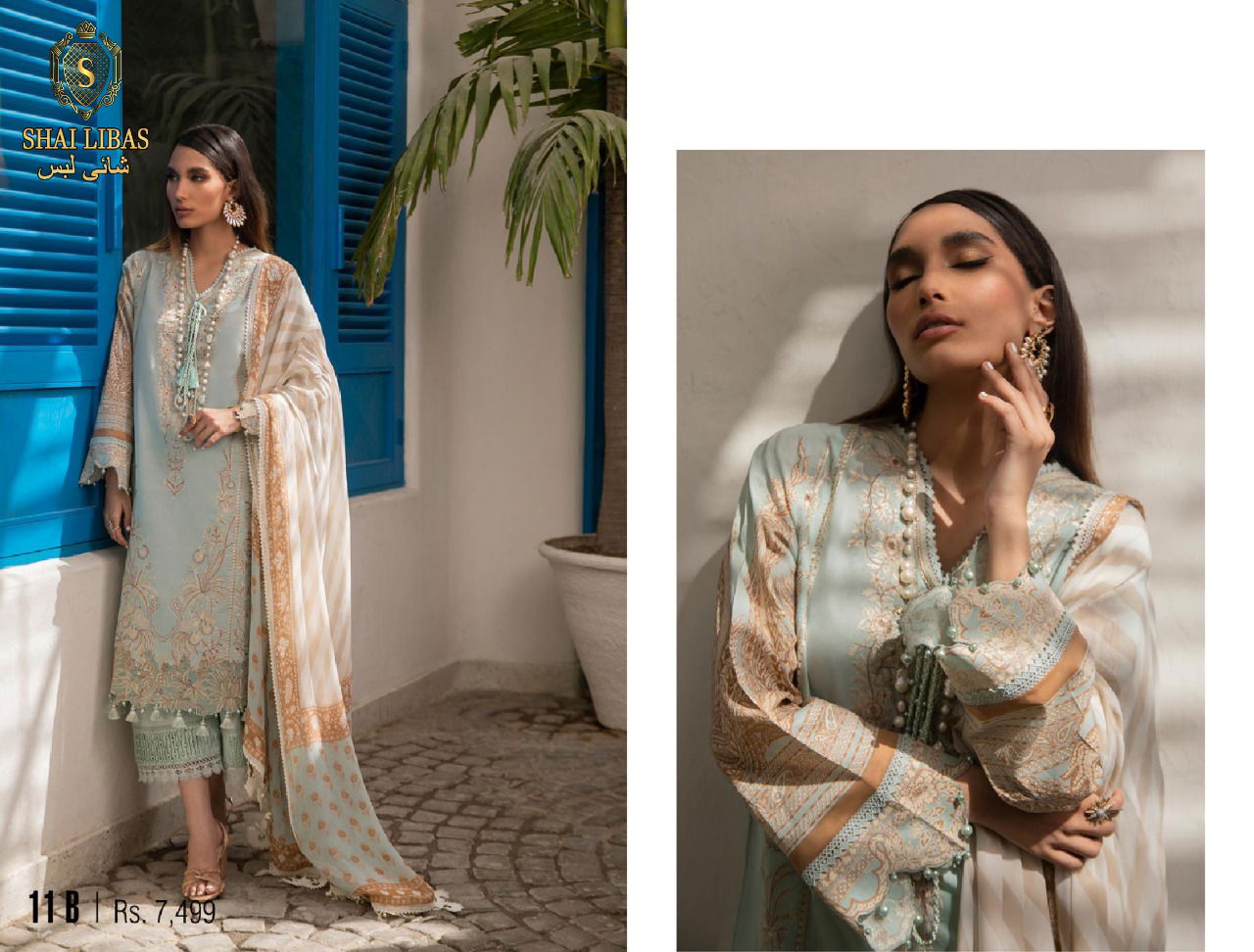 Shai Libas Sana Safinaz Muzlin Fancy Designer Ethnic Wear Lawn Cotton Pakistani Suits Collection